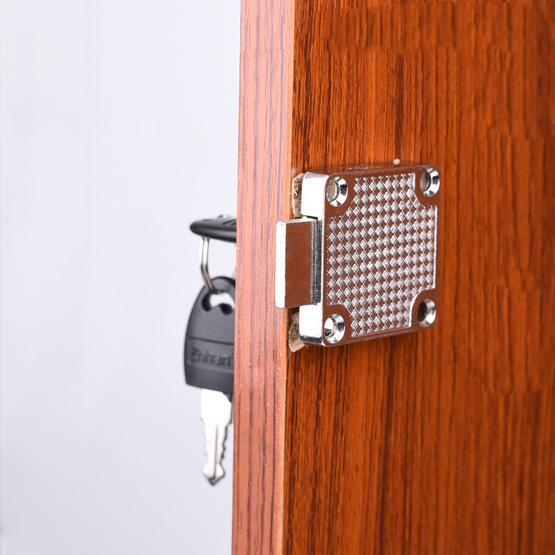 Office Furniture Hardware - 1 PC オフィスデスク引き出しロックファイルキャビネットドアセキュリティロック亜鉛合金盗難防止ドアロック家具ハードウェアロックセット