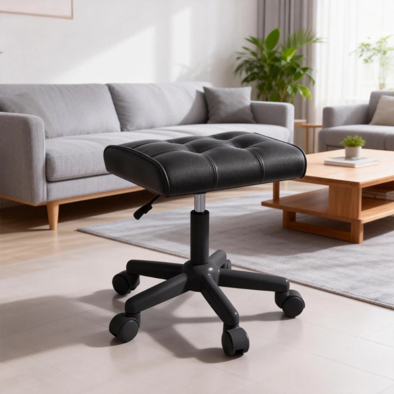 Office Furniture In China - 高さ調節可能なオフィスチェア用フットレスト、デスク下に置けるメモリーフォーム付きフットスツール、家具、家庭用ソファ用レッグレスト