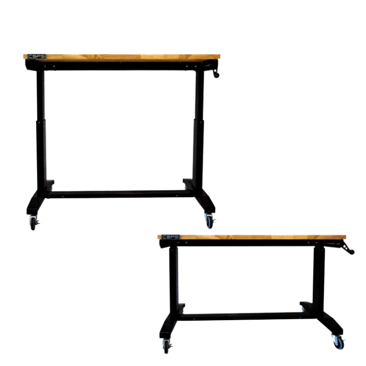 Office Furniture Vietnam - 高さ調節可能なテーブル 132cm 即納 高さ調節可能なオフィス家具 アメリカ規格 ベトナムメーカー製