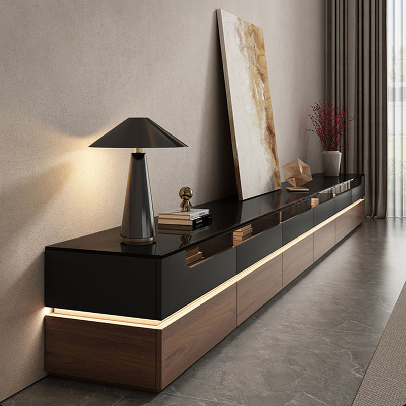 Office Furniture In China - リビングルームモダンテレビスタンドディスプレイ高級サロンフロアレトロコーヒーテレビテーブルオフィスオーガナイザーアーカビダーレストレンディ家具