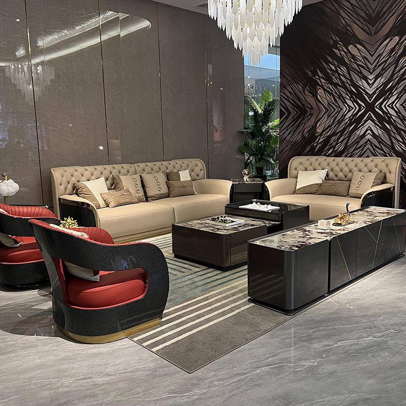 Office Furniture In China - セクショナルオフィス リビングルームソファ 会議テーブル プーフ リビングルームソファ 廊下