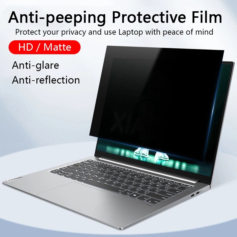Monitor Privacy Filter - ラップトップ用のプライバシースクリーンプロテクター、アンチスパイノート保護フィルム、アンチセップコンピュータフィルター、14 