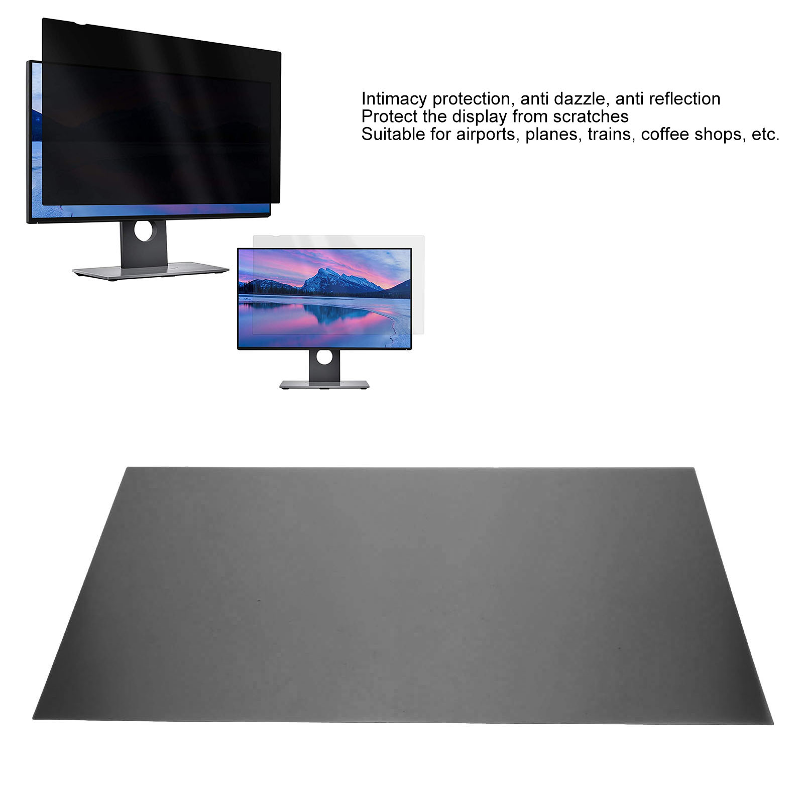 2 個 24 インチコンピュータプライバシースクリーンフィル - Monitor Privacy Filter のレビューと価格
