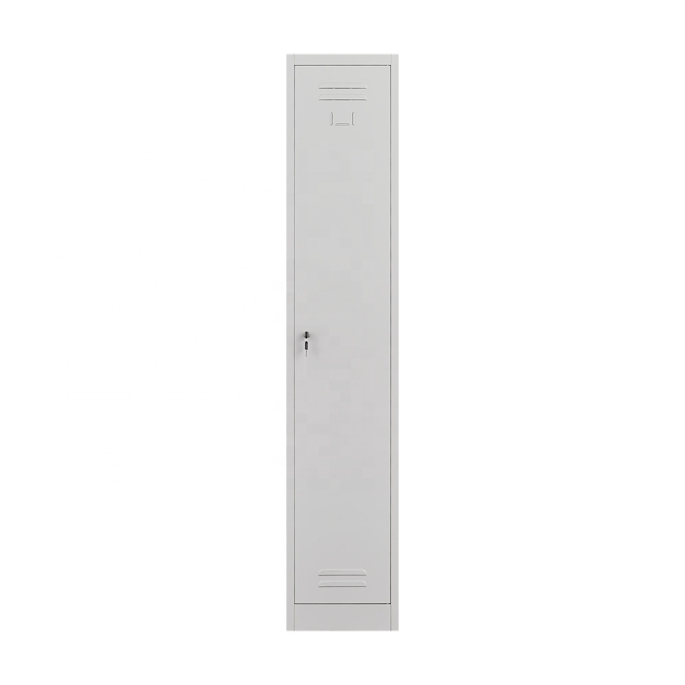 金属製シングルドアスチール収納ロッカー、更衣室/ジム/学校向 - Locker Storage Metal のレビューと価格