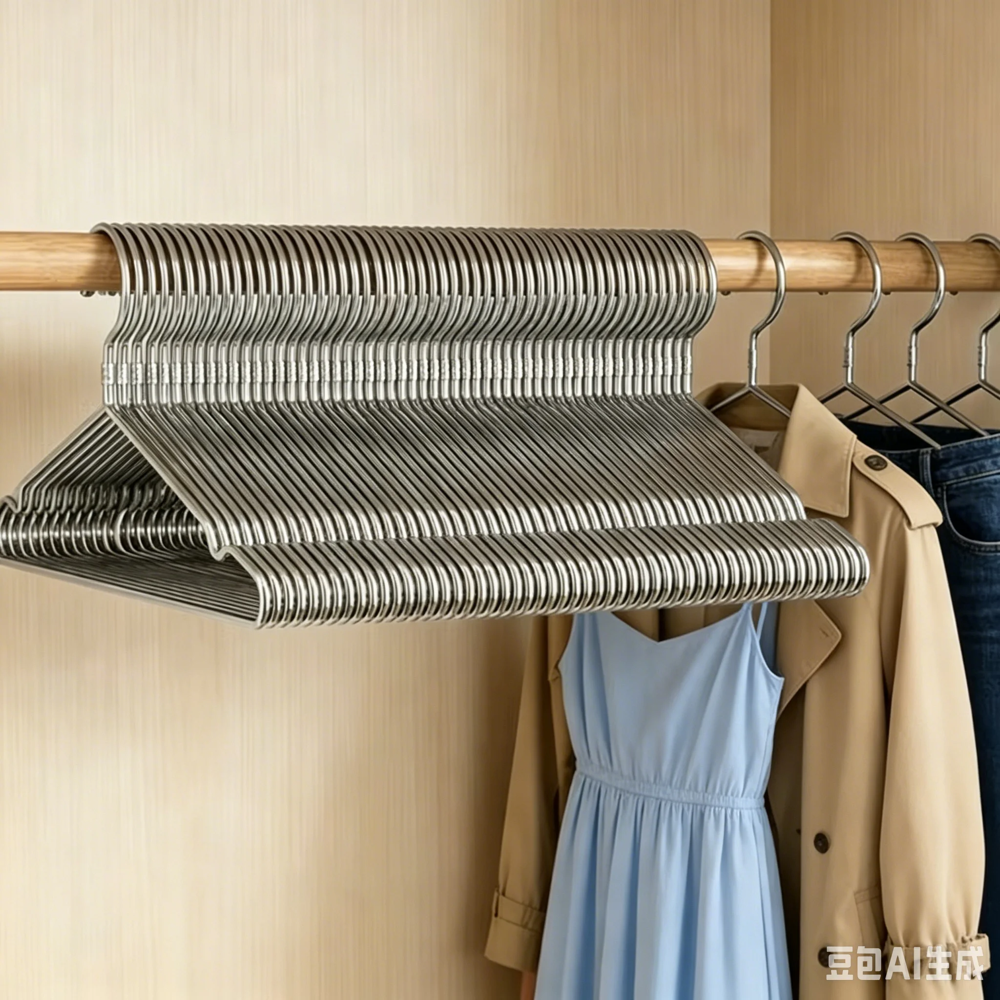 20/50個入りヘビーデューティーステンレススチールハンガー - Locker Storage Metal のレビューと価格