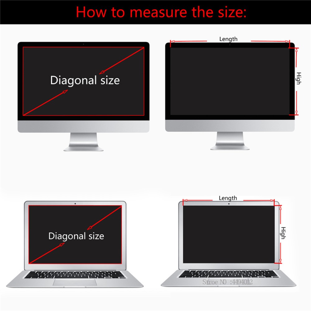 プライバシーフィルター,14インチ,310x174mm,ノー - Monitor Privacy Filter のレビューと価格