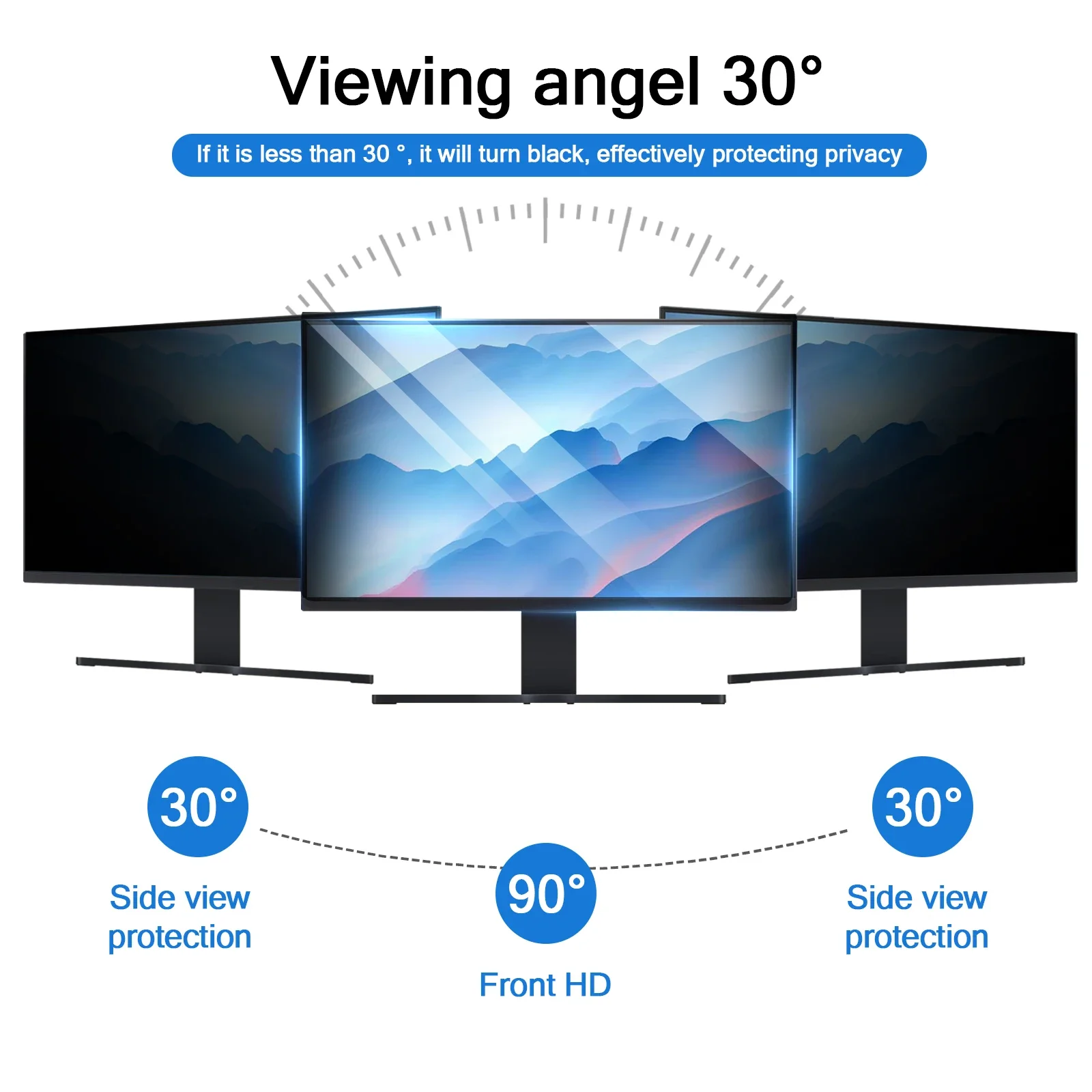 吊り下げ式覗き見防止スクリーンプロテクター コンピューターP - Monitor Privacy Filter のレビューと価格