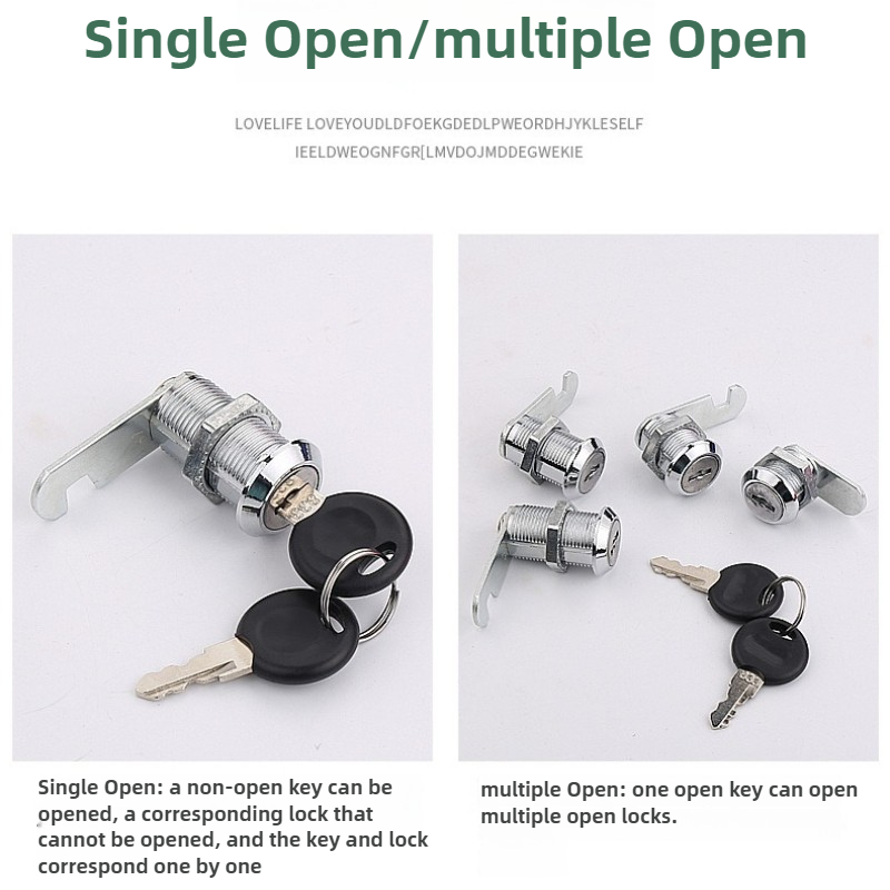 2キーロック付きキャビネットロック,家具ハードウェア,ドアロ - Office Furniture Hardware のレビューと価格