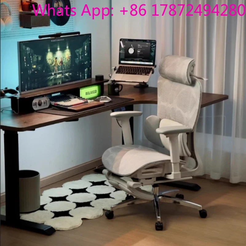 販売中オフィスチェアスローン北欧フットレスト弾性快適なゲーミ - Office Furniture Now のレビューと価格