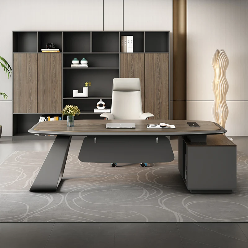 ミニマリスト マネージャー オフィスデスク コンピューター  - Office Furniture Rental のレビューと価格