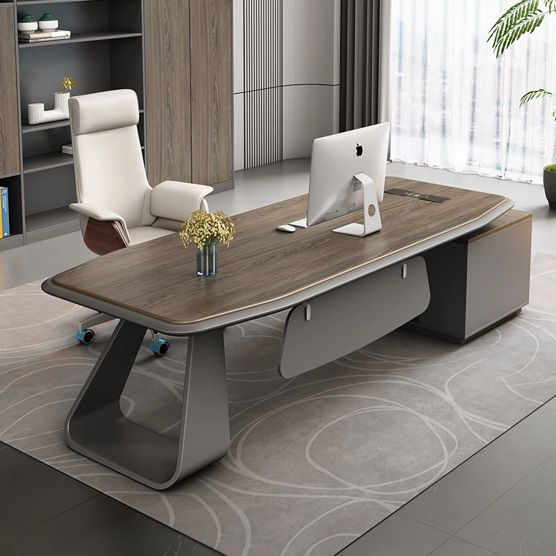 ミニマリスト マネージャー オフィスデスク コンピューター  - Office Furniture Rental のレビューと価格
