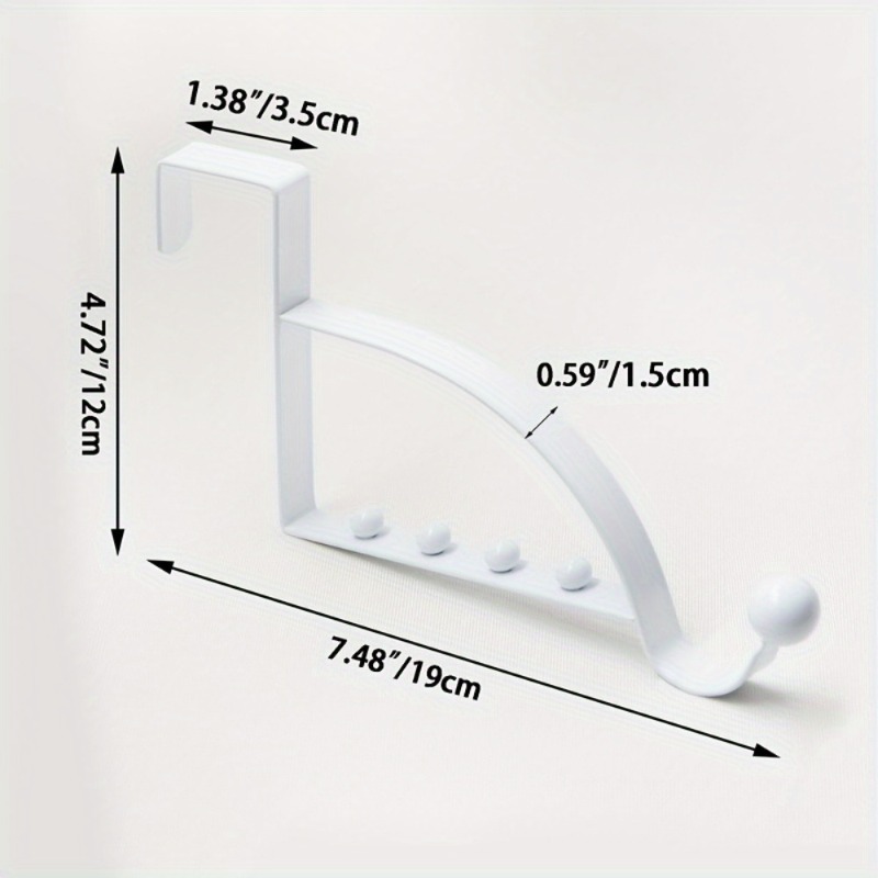 1PC Door Rear Hook Clothes Coa - Locker Storage Metal のレビューと価格