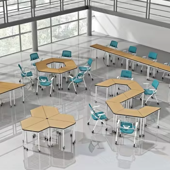 アメリカンモダン教室デスクと椅子セット学校家具学生デスクと椅 - Office Furniture Wholesale のレビューと価格