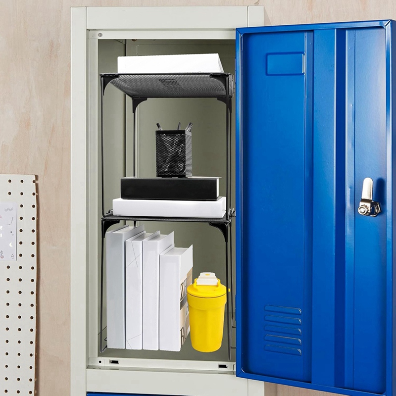 ロッカーオーガナイザーシェルフ 積み重ね可能なエクストラロッ - Locker Storage Metal のレビューと価格