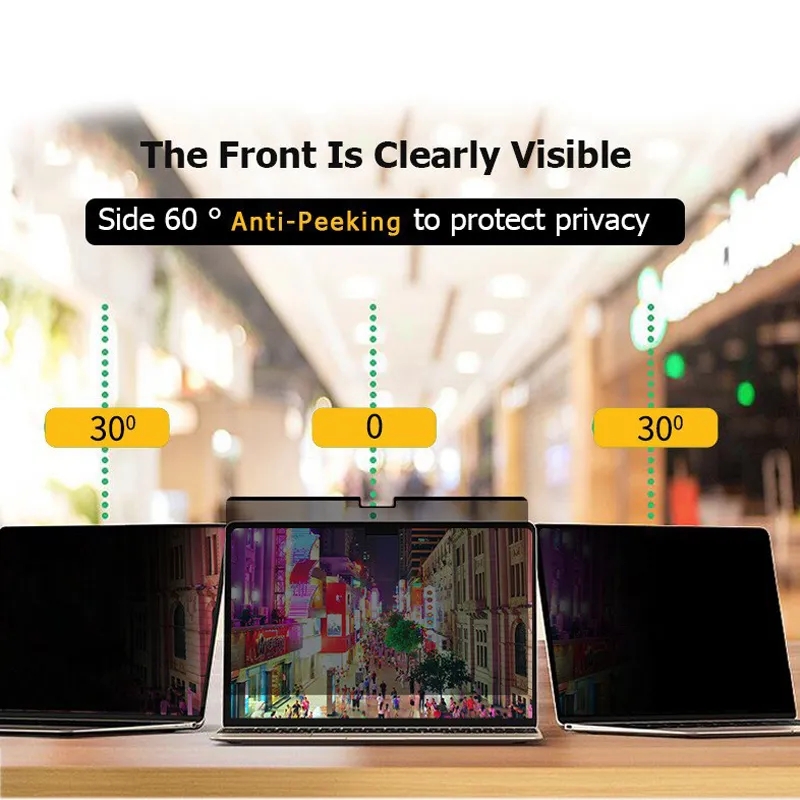 マグネット式覗き見防止フィルム Mac用 マグネットプライバ - Monitor Privacy Filter のレビューと価格
