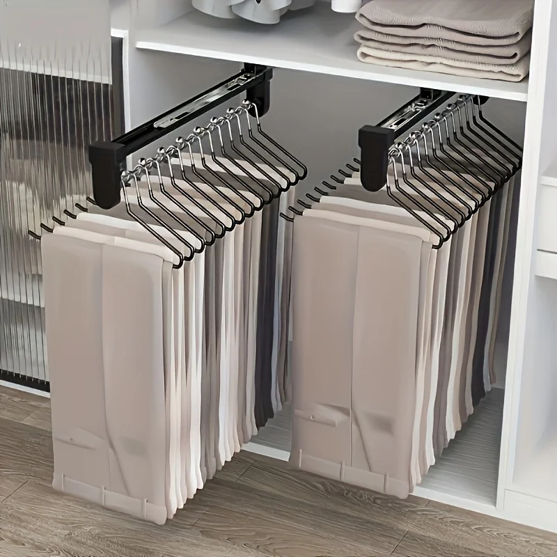 1pc 引き出し衣類収納ロッド調節可能な折りたたみ金属吊り下 - Locker Storage Metal のレビューと価格